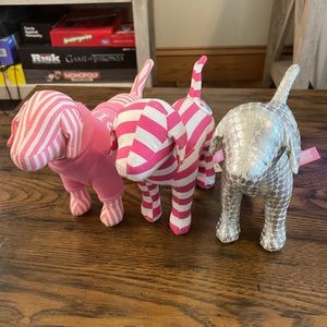 3 Victorias Secret dogs (sold together) 2 with tags